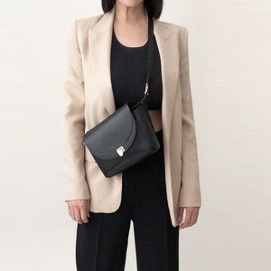 Premium Leather Fashion Bag - Converts Belt bag to Crossbody